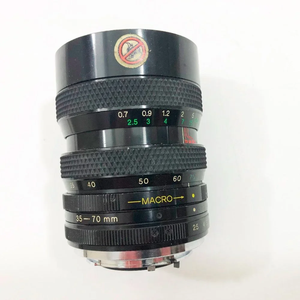 Soligor MC Zoom-Auto 35-70mm f2.5-3.5 Yashica Contax For Parts AS IS